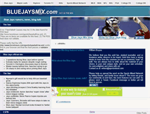 Tablet Screenshot of bluejaysmix.com